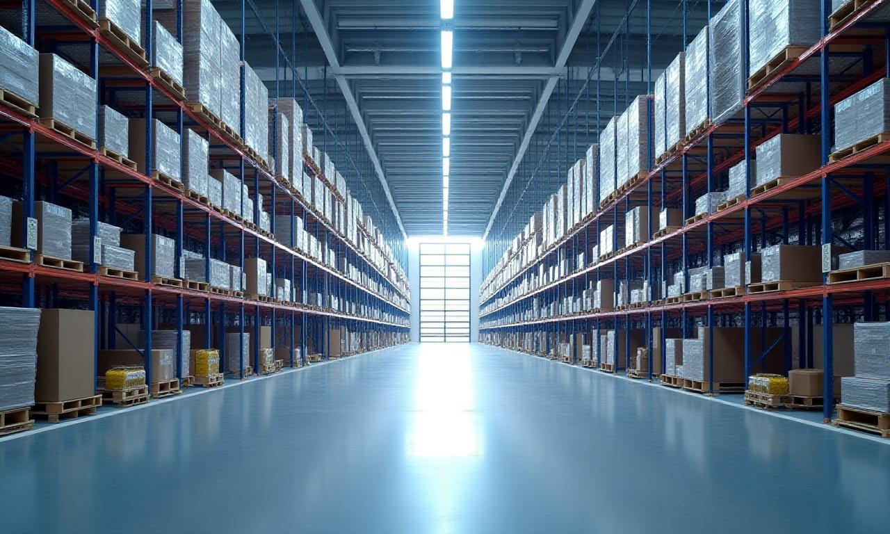 Modern logistics warehouse facility